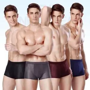 남성 3D 메쉬 모달 드로즈 남자 팬티 트렁 사각