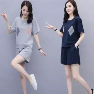 세트 여름 상하복 트레이닝 마실룩 반팔반바지세트 반바지 반팔 트레이닝복 외출복