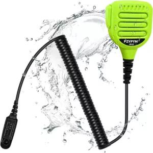 PZYPYM Radio Speaker 마이크 어깨 라펠 핸드 3.5mm 오디오 잭 Walkie Talkie 핸즈 프리 Motorola Ailunce