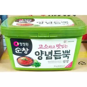쌈장 순창 3k업소용 바베큐 대용량 양념장 고기 고기용 쌈밥용 식당용 업소용 다용도