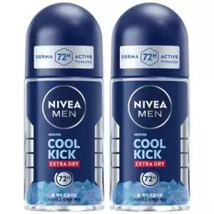 니베아 맨 데오도란트 롤온 쿨킥 50ml x 2개