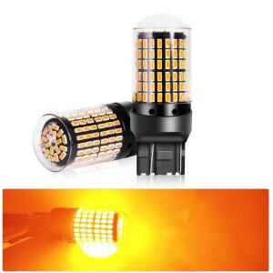 2개입  22W~28W/전구 LED 1156 BA15S P21W 캔버스 무에러 자동차 브레이크 방향지시등