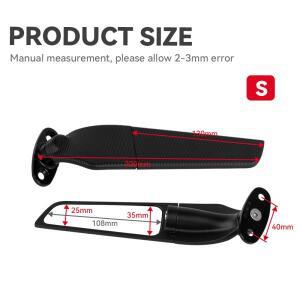 조절식 사이드 미러 사이드 액세서리 바이크 오토바이 윙 혼다 CBR650R F CBR1000RR CBR190 VFR500 VTR1000