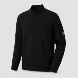 CP컴퍼니 26FW Lambswool Knit Polo 21CMKN087A 110149A 999) 램스울 니트 폴로)