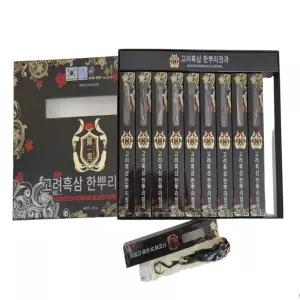 고려 금산 흑삼 절임 말랭이 진과 한뿌리 정과 추석 선물세트 220g+쇼핑백