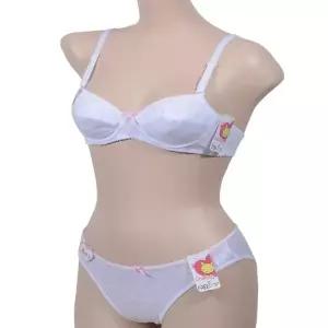 프린토리 구름패턴 주니어 3단계 풀컵 브라팬티세트 SW2209-0286