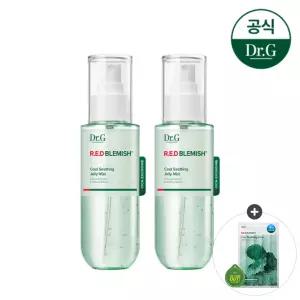 닥터지 레드 블레미쉬 쿨 수딩 젤리 미스트 100mL 2개+(증정) 쿨 수딩 마스크 1P+ 그린 딥 포어 클렌징 밤 3ml