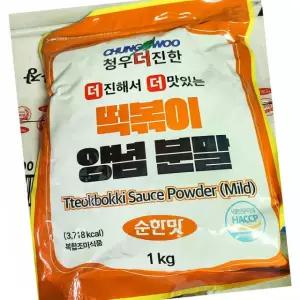 청우 떡볶이 양념 분말 1kg 10개 가루 시즈닝