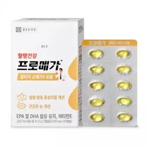 종근당건강 프로메가 알티지 오메가3 듀얼 520mg 60캡슐