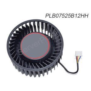 잘  쿨러 DC12V 1.20A 75mm 4핀 냉각 팬 PLB07525B12HH MSI RX Vega 56 8GB 64 비디오 카드 팬용