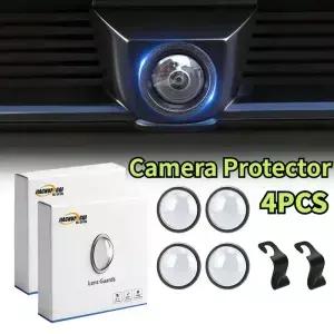 4PCS 자동차 카메라 보호 커버 방수 방진 백업 가드 테슬라 BMW 아우디 용 HD 클리어 필름