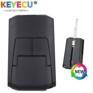 [호환품]KEYECU 교체 원격 키 쉘 케이스 Fob HU64 메르세데스 벤츠 호환 Actros Antos 트럭 점화 하우징 액