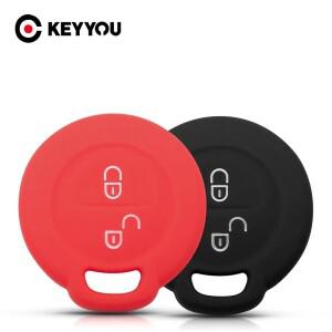 [호환품]KEYYOU 실리콘 자동차 키 커버 케이스 Mitsubishi 호환 Colt Warior Carisma Spacestar For Benz S