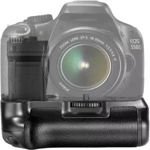 캐논 EOS 550D 600D 650D 700D/ 레벨 T2i T3i T5i SLR 카메라용 최신 BG-E8 교체 배터리 그립