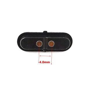 1세트 마그네틱 USB 충전 케이블 스마트 호환워치 4.0mm 남성 여성 포고핀 커넥터 전원 솔루션 2핀 접촉 패