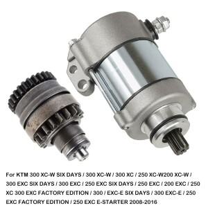 KTM 스타터 및 Bendix 세트용 전기 엔진 부품 OEM 번호: 55140001100 바이크 오토바이 액세서리