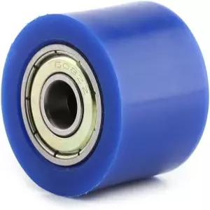 스트리트 바이크 모터사이클 ATV용 오토 8mm/10mm 드라이브 체인 풀리 롤러 슬라이더 텐셔너 휠(10MM-Blue)