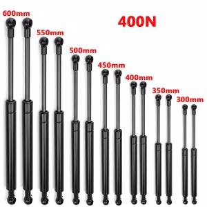 2pcs 400N 300/350/400/450/500/600mm 가스 스트럿 바 가스 스프링 지원 부츠 보닛 자동차 캐러밴 도어 Win