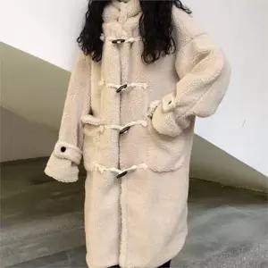 [더파라조] 양털코트 떡뽁이코트 패션유행통신 캐주얼