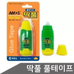 화이트 딱풀 접착용 풀테이프 1개입 수정테이프 풀테