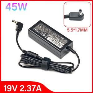 Acer Aspire 3 A314-31 A515-51-3509 E5-573-516D 시리즈 노트북 전원 공급 장치용 19V 2.37A 5.5x1.7MM 45