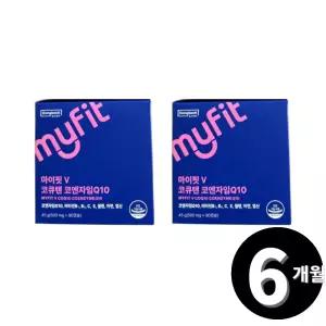 동국제약 마이핏V 코큐텐 코엔자임 Q10 90캡슐, 2개