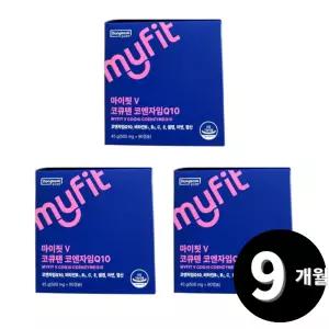 동국제약 마이핏V 코큐텐 코엔자임 Q10 90캡슐, 3개