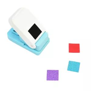 PDUIBC 스탬프 펀치 크래프트 대형 타입 DIY 플래너 장식 재료 제작 도구 사진 액자 커터 에너지 절약