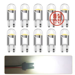 10PCS W5W 192 168 LED 자동차 작은 전구 투명 고휘도 플러그 앤 플레이 방향 지시등 읽기