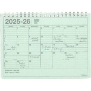 2025 데이 플래너 2025년 노트북 S 월별 B6 블록 민트 스 달력 4월 2 가변형 시작 25SDR