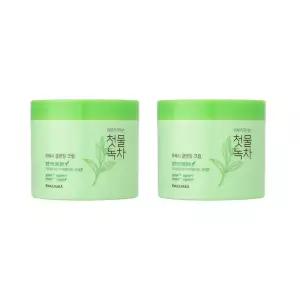 과일나라 첫물녹차 프레시 클렌징 크림 300g x 2개 탄력있게