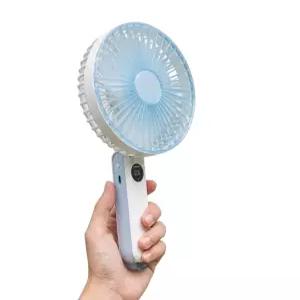 빅팬 휴대용 저소음 BLDC 핸디형 손 무선 선풍기 초강력 냉각 4단계 가정 책상 탁상용 최대11시간 C타입