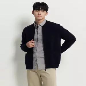 빈폴 멘 아가일 집업 카디건 네이비 BC595AC37R 5497033