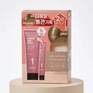 모레모 케라틴 손상 적은 헤어 컬러 밀크 블론드 대용량