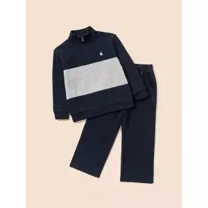 [BEANPOLE KIDS] 사카리바 쿼터집업 상하세트  네이비 (BI6941U19R)