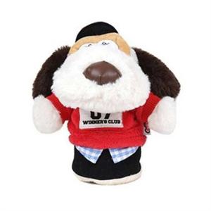 골프채 커버 골프 헤드 커버 인형 강아지 드라이버 유틸리티 라운딩 골프용 푹신한 귀여운 클럽 유틸 용품
