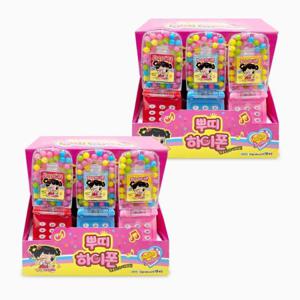 안녕 자두야 뿌띠 하이폰 12g x 36개 2통 핸드폰 캔디