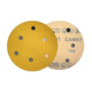 원형 종이사포 125mm 400방 100매입 목공용