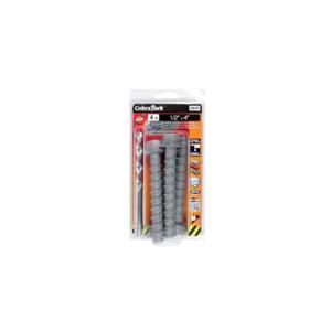 코브라 콘크리트앙카 코브라토크-982R 12x100mm 4개입 세면대고정앙카 볼트너트 석고보드앙카 칼블럭 칼블