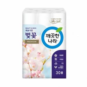 3겹데코 벚꽃향 프리미엄 화장지