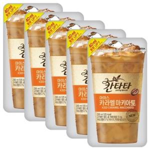 롯데 칸타타 아이스 카라멜마키아토 230ml x 50개 휴게실비치
