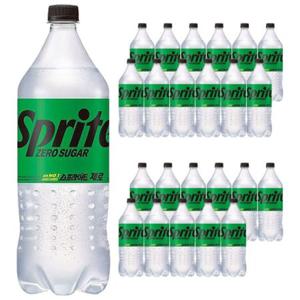스프라이트 제로 1.5L x 24PET 대용량음료