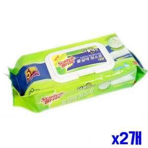 일회용패드 리필형 물걸레 청소포 대형 20매 x2개 물걸레포