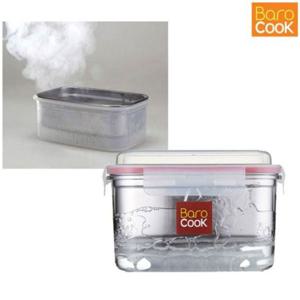 바로쿡 발열 도시락 1200ml 1P 보온 도시락 음식통