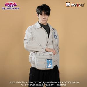 모에유 유희오 듀얼 몬스터 남성용 메신저 백 여성용 크로스바디 백 애니메이션 코스프레 학생용 숄더백 패션 남성용 핸드백