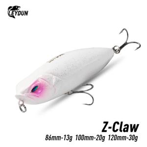 LEYDUN Z-Claw 낚시 미끼 플로팅 펜슬 86mm 100mm 120mm Topwater 하드 미끼 표면 스틱베이트 좋은 액션 배스 Wobblers
