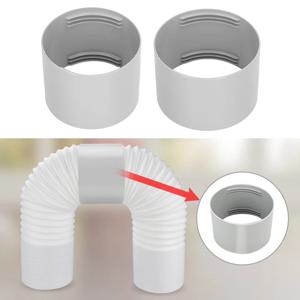 휴대용 에어컨 배기 호스 커플러 CW CCW 나사산 AC 커플링 연장 커넥터 에어컨 배기 호스 커플러