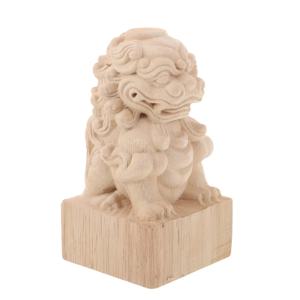 8x8x15cm 나무 사자 장식 마감재, 미완성 계단 기둥, DIY 공예용 나무 침대 기둥 장식, 장식용 계단 난간