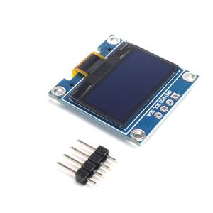 0.96인치 OLED IIC 시리얼 화이트 디스플레이 모듈 128X64 I2C SSD1306 12864 LCD 스크린 보드 GND VCC SCL SDA 0.96인치 아두이노용 블랙