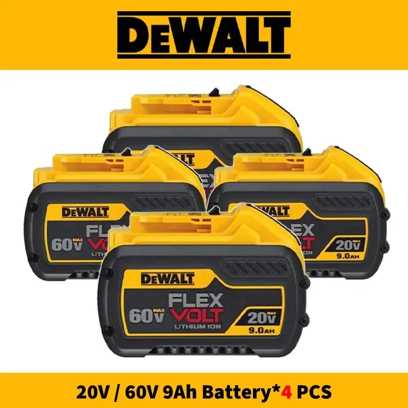 새로운 100% 오리지널 Dewalt 6.0Ah 20V/60V 전동 공구 배터리 DCB206 DCB206 DCB205 DCB200 DCB203 Dewalt 전원 무선 드릴용